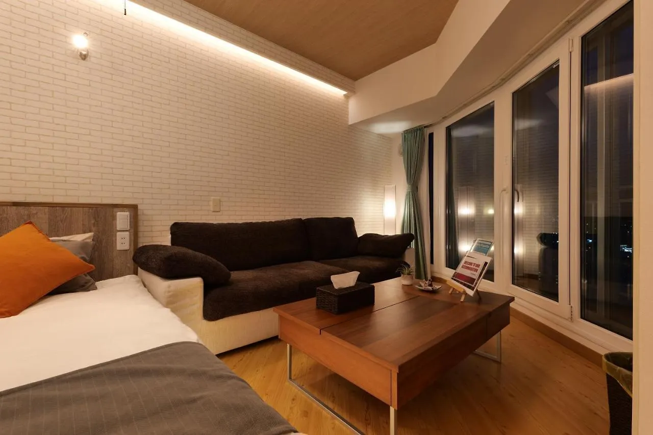 Lägenhet Nakajima Park Stay Ams Tower 32F Panoramic View Of Sapporo City Japan
