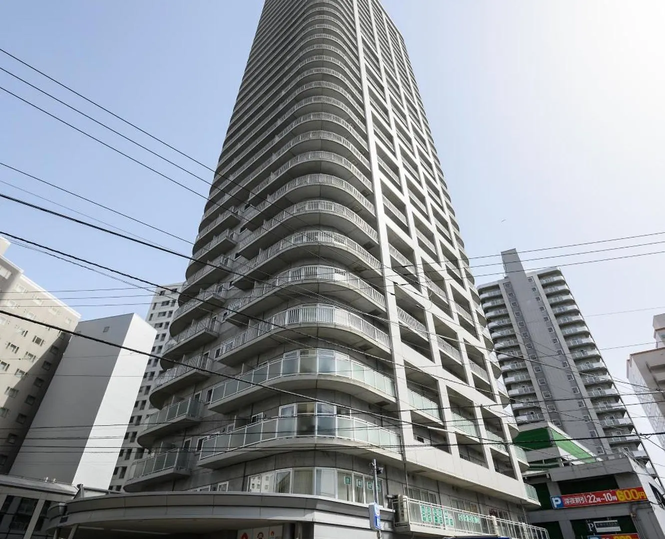Nakajima Park Stay Ams Tower 32F Panoramic View Of Sapporo City Lägenhet